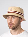 Панама KANGOL арт. K4012SP Stripe Lahinch (бежевый)
